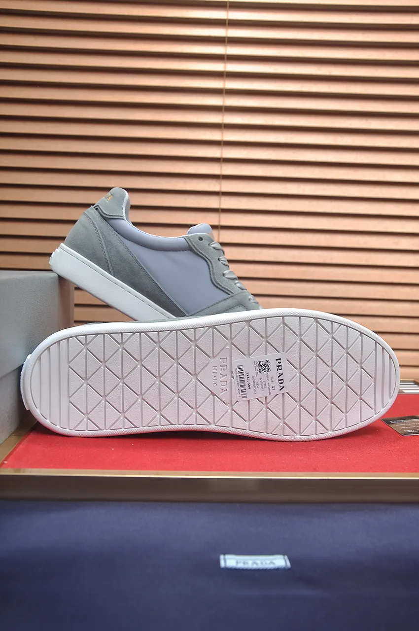 Men's shoes 💰580💶【PRADA】Top original, new season, high quality original goods, top imported calfskin with original imported glue, imported cowhide inside with original cowhide feet, original outsole! Quality guaranteed! Code 38-45 (45 customized)